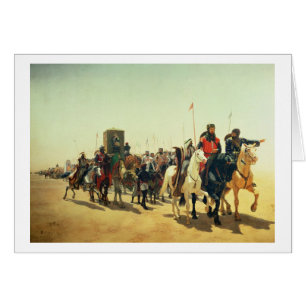 Richard Coeur de Lion op weg naar Jeruzalem