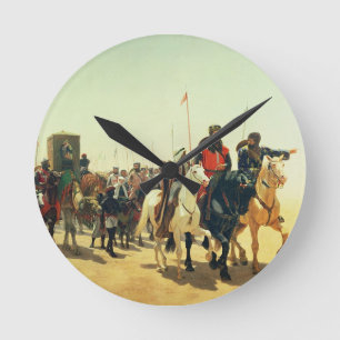 Richard Coeur de Lion op weg naar Jeruzalem Ronde Klok