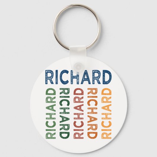 Richard Cute Colorful Sleutelhanger (Voorkant)