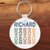 Richard Cute Colorful Sleutelhanger (Voorkant)