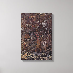 Richard Dadd - The Fairy Fellers Master-Stroke Canvas Afdruk
