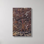 Richard Dadd - The Fairy Fellers Master-Stroke Canvas Afdruk (Voorkant)