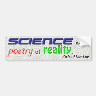 Richard Dawkins citaat Bumpersticker