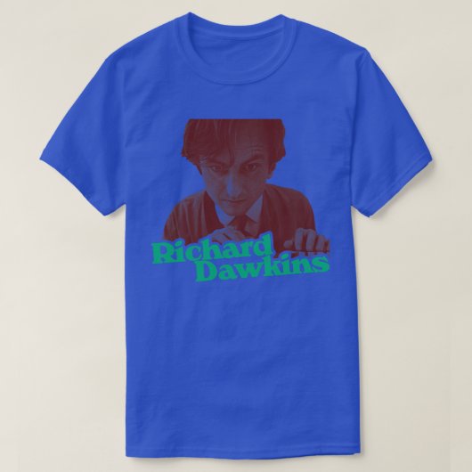 Richard Dawkins Vrijdenker Atheïsme FanArt T-shirt (Design voorkant)