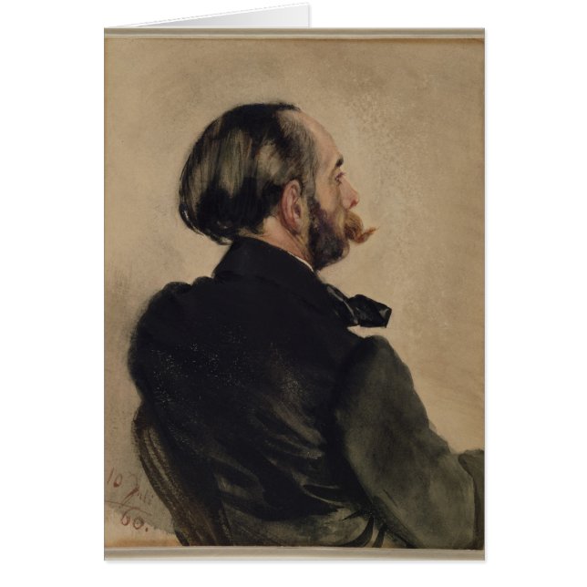 Richard, de broer van de kunstenaar, 1860 (Voorkant)