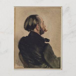 Richard, de broer van de kunstenaar, 1860 briefkaart