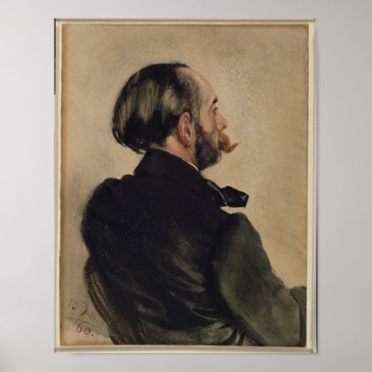 Richard, de broer van de kunstenaar, 1860 poster (Voorkant)