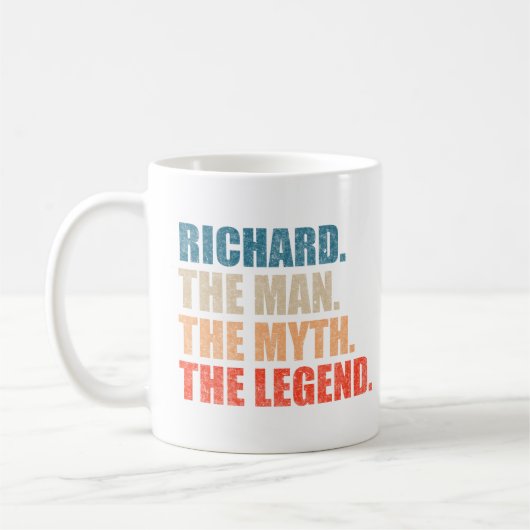 Richard De Man De Mythe De Legende Koffiemok (Links)