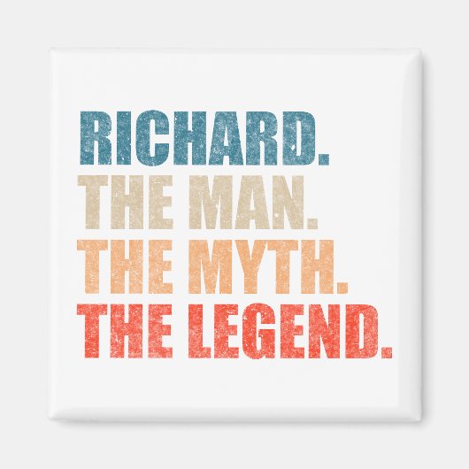 Richard De Man De Mythe De Legende Magneet (Voorkant)