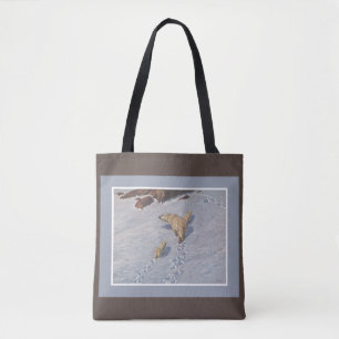 Richard Friese, Polar Beer Familie Briefkaart Tote Bag