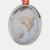 Richard Friese, Polar Beer Familie Metalen Ornament (Links)