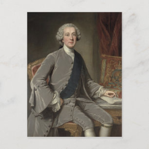 Richard Grenville, Earl Temple, c.1760 Briefkaart