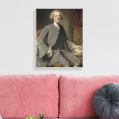 Richard Grenville, Earl Temple, c.1760 Canvas Afdruk (Insitu (Woonkamer))