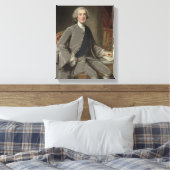 Richard Grenville, Earl Temple, c.1760 Canvas Afdruk (Insitu (Slaapkamer))