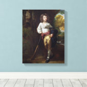 Richard Heber, 1782 (olie op doek) Canvas Afdruk (Insitu (Houten vloer))