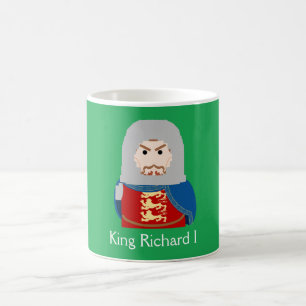 Richard I (de Lionhart) King of England Koffiemok