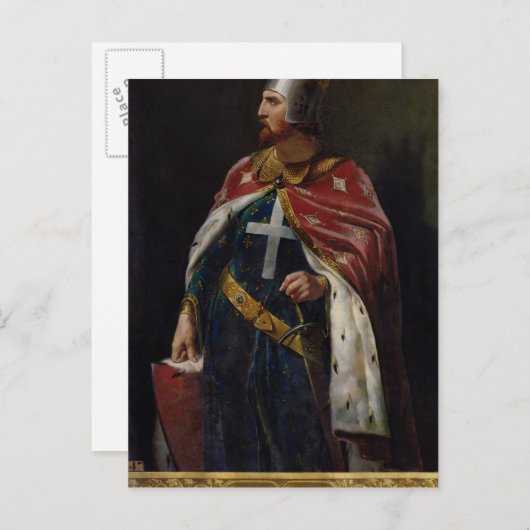 Richard I the LionhartKing of England, 1841 Briefkaart (Voorkant / Achterkant)