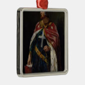 Richard I the LionhartKing of England, 1841 Metalen Ornament (Rechts)