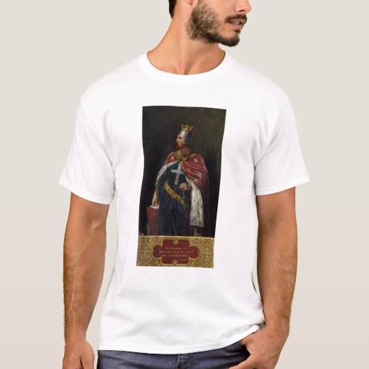 Richard I the LionhartKing of England, 1841 T-shirt (Voorkant)