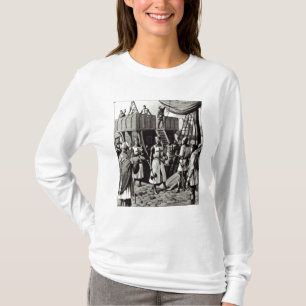Richard I zet zeilen voor de Heilige Land, 1939 T-shirt