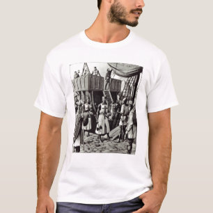 Richard I zet zeilen voor de Heilige Land, 1939 T-shirt