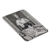 Richard II (1367-1400) King of England 1377-99, af Magneet (Rechterzijde)