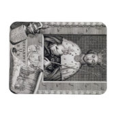 Richard II (1367-1400) King of England 1377-99, af Magneet (Horizontaal)