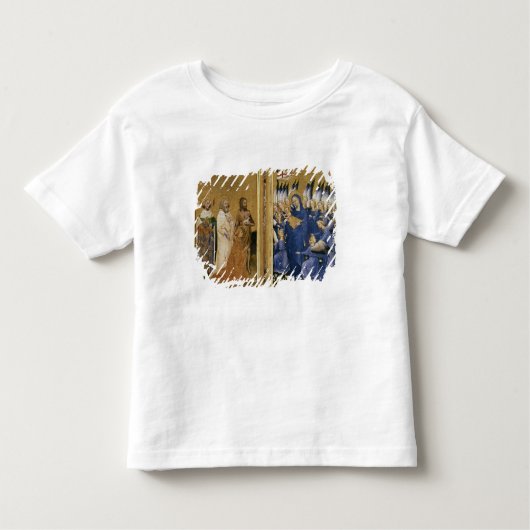 Richard II aan de Maagd en het Kind Kinder Shirts (Voorkant)