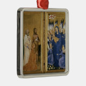 Richard II aan de Maagd en het Kind Metalen Ornament (Rechts)