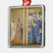 Richard II aan de Maagd en het Kind Metalen Ornament (Links)