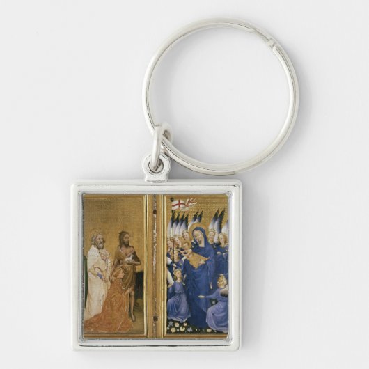 Richard II aan de Maagd en het Kind Sleutelhanger (Voorkant)