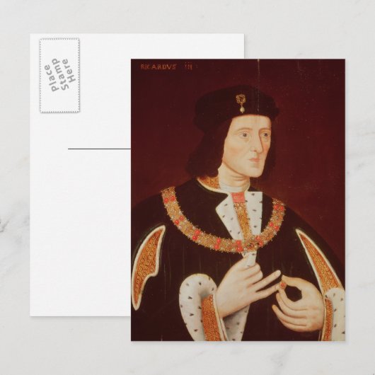 Richard III Briefkaart (Voorkant / Achterkant)