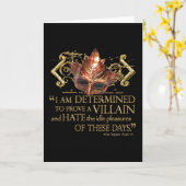 Richard III Citaat (Gouden Versie) Kaart (Gele Bloem)