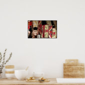 Richard III en Heraldry Flags Poster (Keuken)
