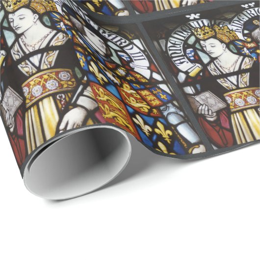 RICHARD III EN QUEEN ANNE VAN ENGLAND CADEAUPAPIER (Rol Hoek)