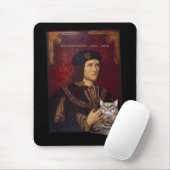 Richard III en zijn kat Muismat (Met muis)