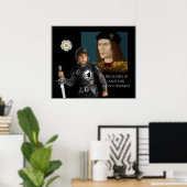 Richard III en zijn zoon Edward Poster (Thuiskantoor)
