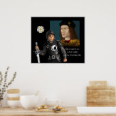 Richard III en zijn zoon Edward Poster (Keuken)