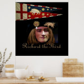 Richard III glimlacht! Poster (Keuken)