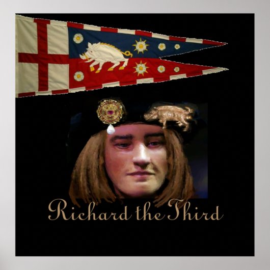 Richard III glimlacht! Poster (Voorkant)