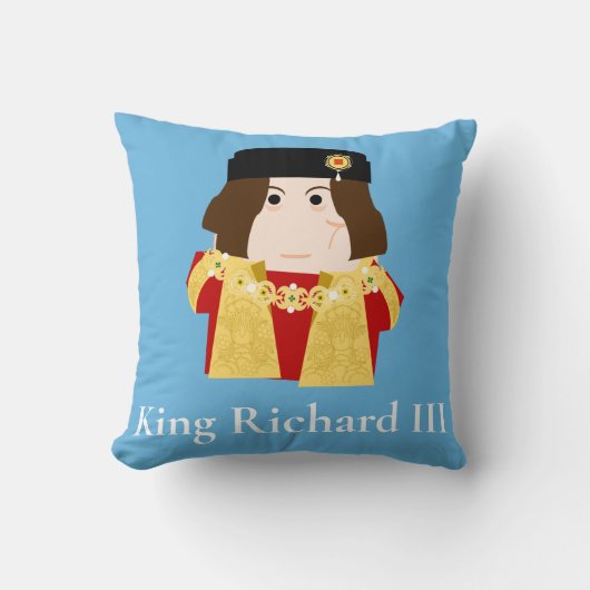 Richard III, Huis van York Koning van Engeland Kussen (Voorkant)