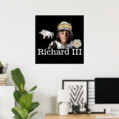 Richard III in bewapening Poster (Thuiskantoor)