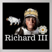 Richard III in bewapening Poster (Voorkant)