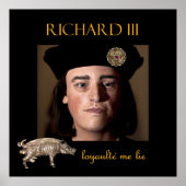 Richard III in de schaduwen Poster (Voorkant)