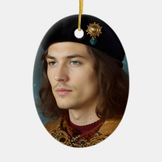 Richard III Kerstornament Keramisch Ornament (Voorkant)