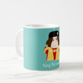 Richard III King of England Koffiemok (Voorkant links)
