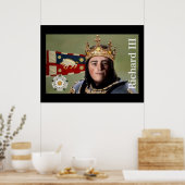 Richard III klaar voor de strijd Poster (Keuken)