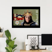 Richard III klaar voor de strijd Poster (Thuiskantoor)