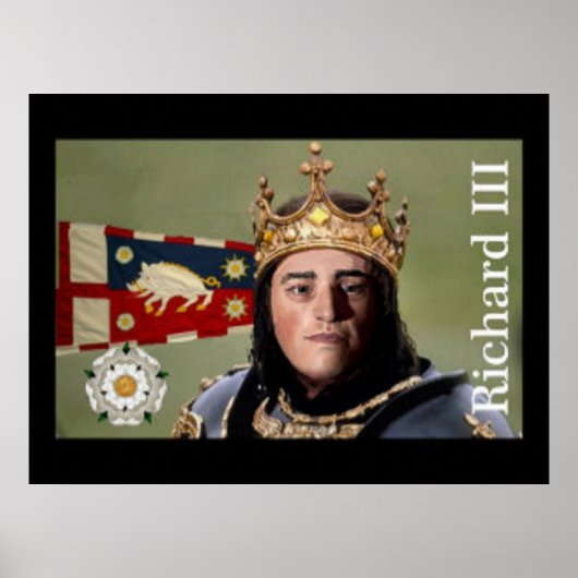 Richard III klaar voor de strijd Poster (Voorkant)