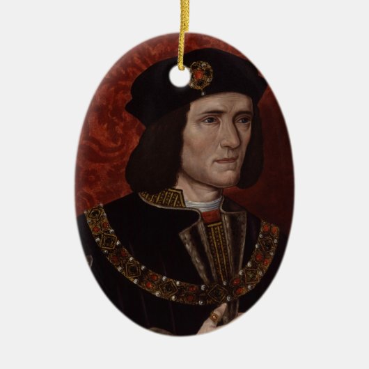 Richard III of England Keramisch Ornament (Voorkant)